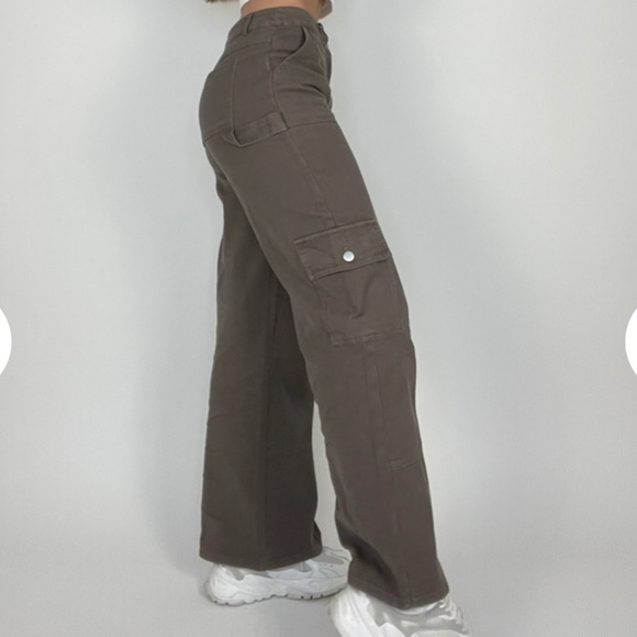 Brown Utility Pant - Picture 3 of 4